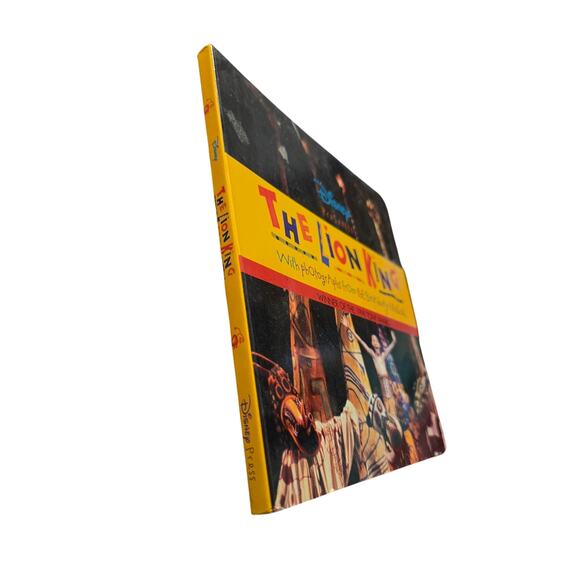 DISNEY THE LION KING Broadway Musical Photographic Book 0786832169 - Picture 4 of 8